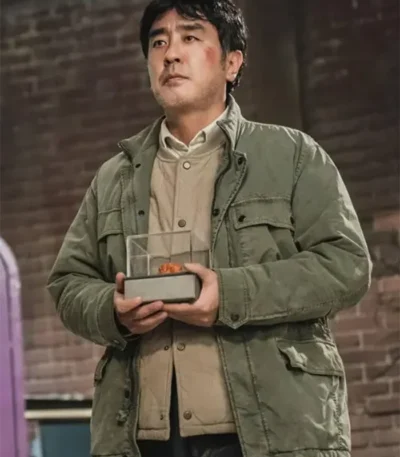 Ryu Seung-ryong Chicken Nugget 2024 Green Jacket