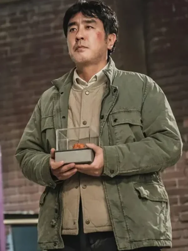 Ryu Seung-ryong Chicken Nugget 2024 Green Jacket