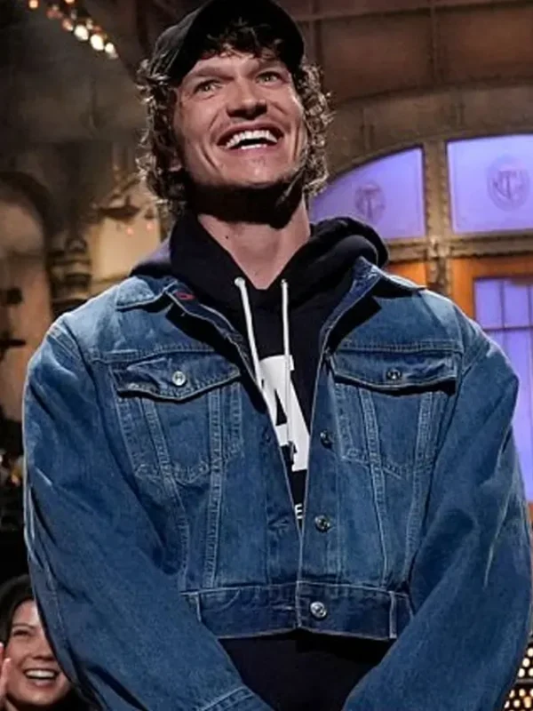 SNL 2026 Connor Storrie Denim Jacket