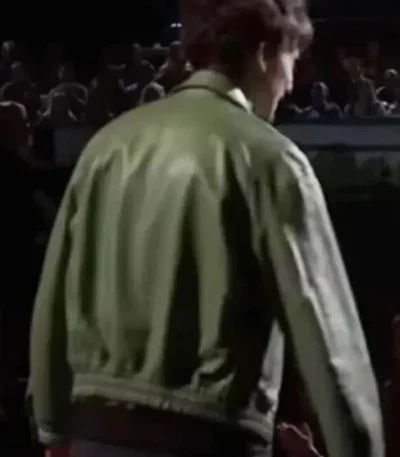 SNL Timothée Chalamet Green Jacket