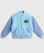 Saja Boys Blue Varsity Jacket