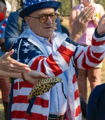 Salvo About My Father USA Flag Hooded Jacket