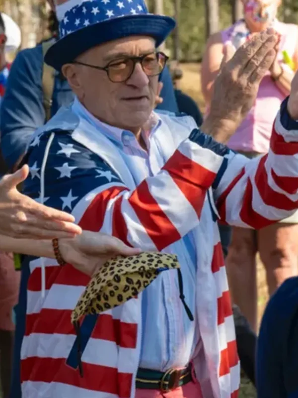 Salvo About My Father USA Flag Hooded Jacket