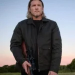Sam Worthington Transfusion Black Cotton Jacket