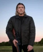 Sam Worthington Transfusion Black Cotton Jacket