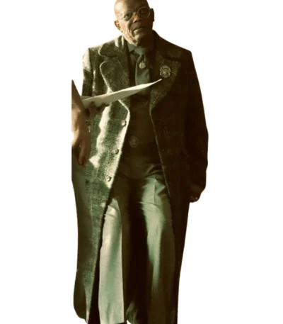 Samuel L Jackson Afterburn Trench Coat