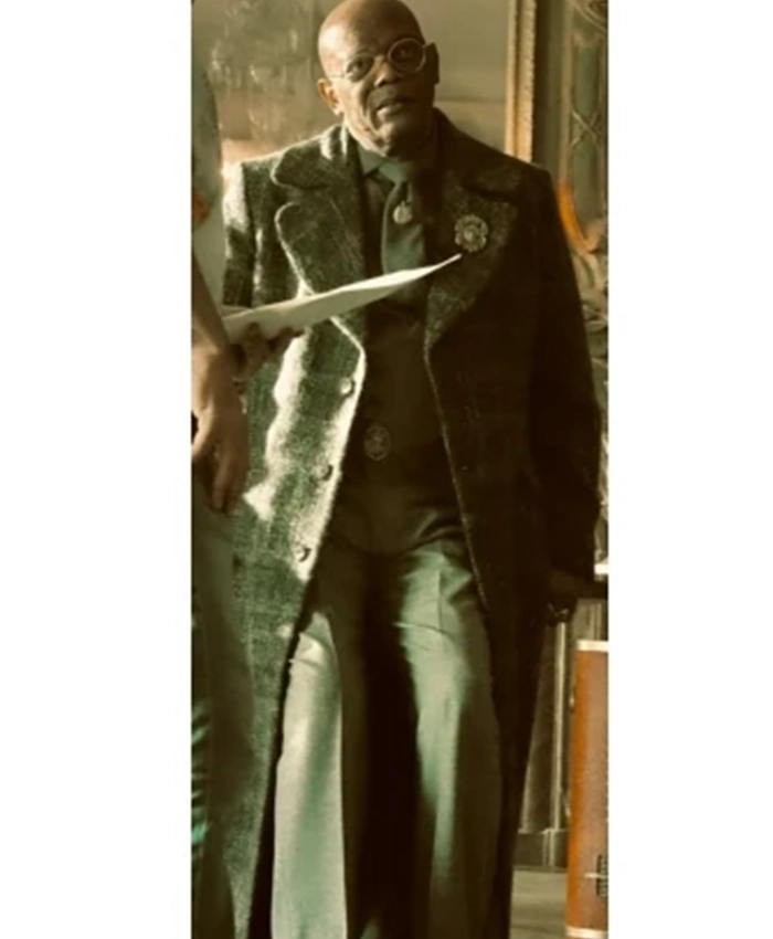 Samuel L Jackson Afterburn Trench Coat Samuel L Jackson Afterburn Trench Coat