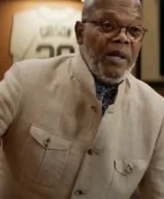 Samuel L. Jackson Argylle 2024 Beige Coat