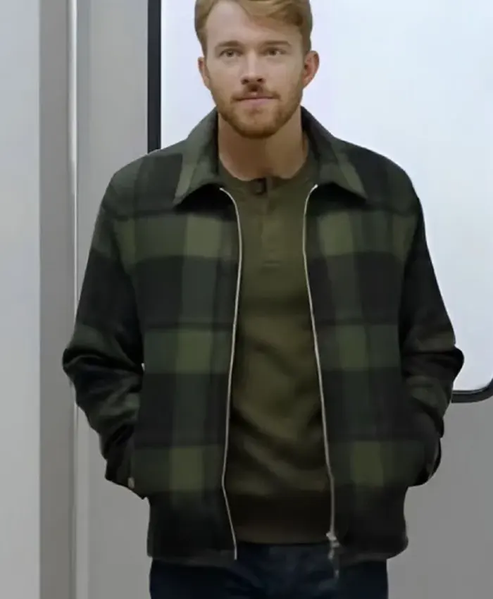 Sawyer Adams Mystic Christmas 2023 Plaid Jacket Sawyer Adams Mystic Christmas 2023 Plaid Jacket