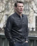 Scott Foley Whiskey Cavalier Leather Jacket Black