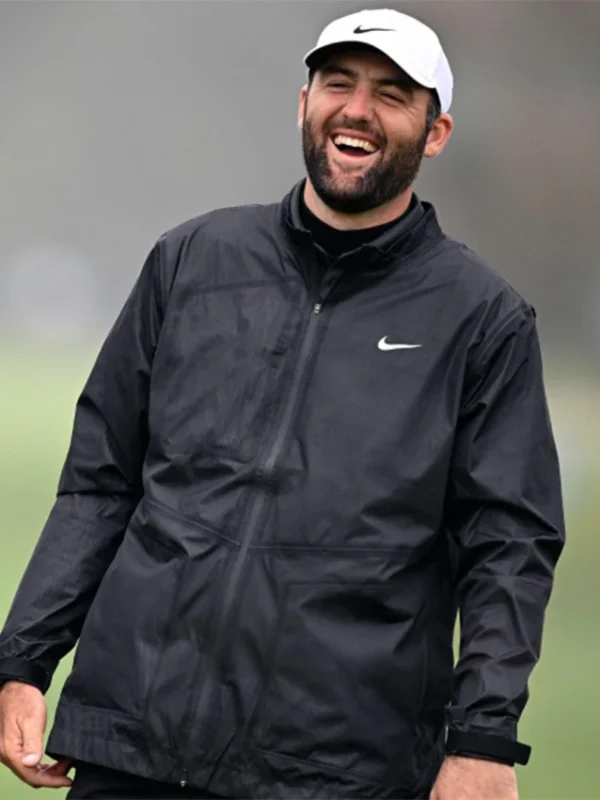 Scottie Scheffler The Genesis Invitational 2025 Black Jacket