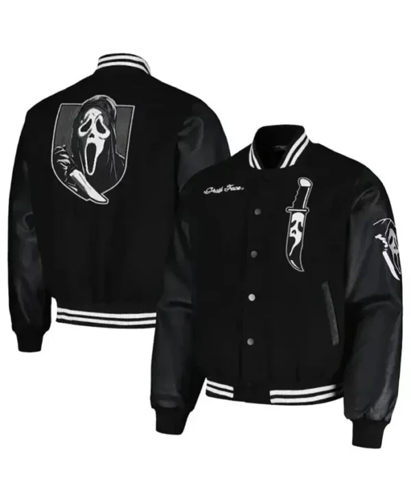 Scream Ghostface Varsity Jacket