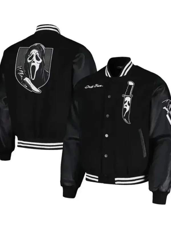 Scream Ghostface Varsity Jacket