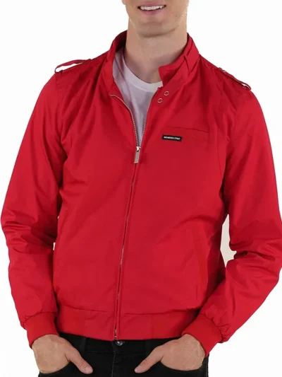 Scream Queens Jeanna Han Red Bomber Jacket
