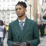 Shane The Flight Attendant Green Coat