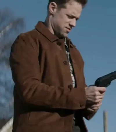 Shaun Sipos Reacher S02 Brown Jacket