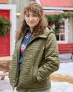 A Dance in the Snow Jenny Puffer Hooded Jacket