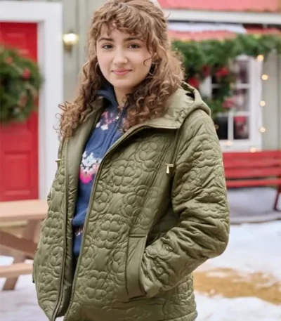 A Dance in the Snow Jenny Puffer Hooded Jacket