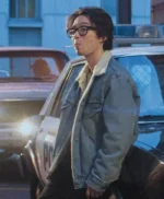Aidan Laprete This Too Shall Pass Shearling Denim Jacket