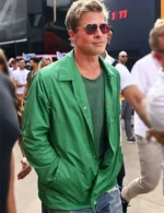 Brad Pitt F1 Green Jacket