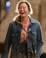 Bridget Jones: Mad About the Boy Renée Zellweger Blue Denim Jacket