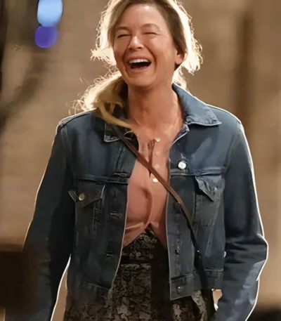 Bridget Jones: Mad About the Boy Renée Zellweger Blue Denim Jacket