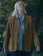 Charlotte Weston Man with No Past Brown Leather Jacket