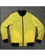 Cyberpunk 2077 Yellow Samurai Cotton Gaming Bomber Jacket