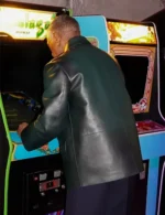 Giancarlo Esposito The Electric State Green Leather Jacket