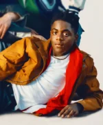Jaylin Webb This Too Shall Pass Brown Jacket