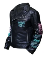 Megan Fox Bloody Valentine Leather Jacket