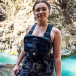 Florence Pugh Running Wild With Bear Grylls Vest