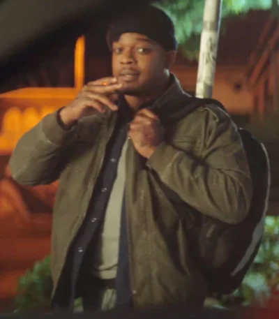 Stephan James Night Always Comes Green Jacket