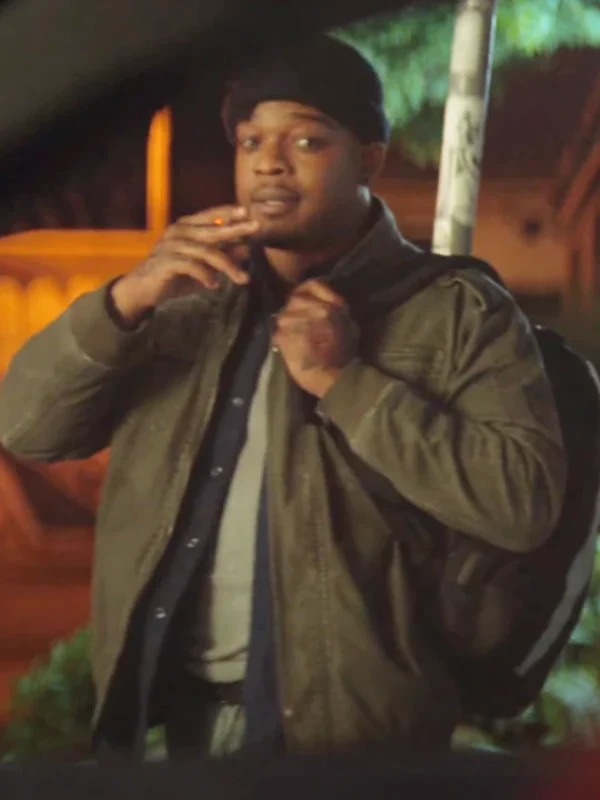 Stephan James Night Always Comes Green Jacket