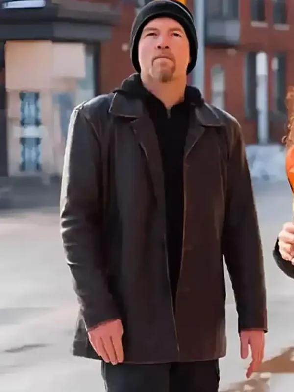 Simulant 2023 Sam Worthington Black Jacket