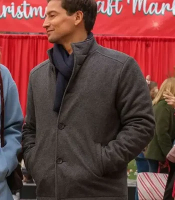 Single on the 25th Daniel Lissing Grey Wool Jacket