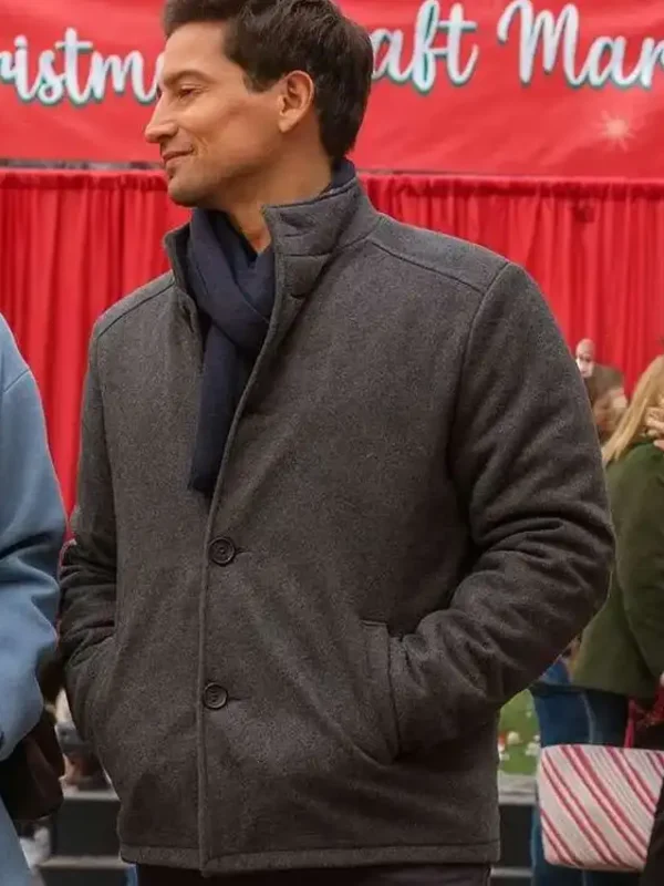 Single on the 25th Daniel Lissing Grey Wool Jacket