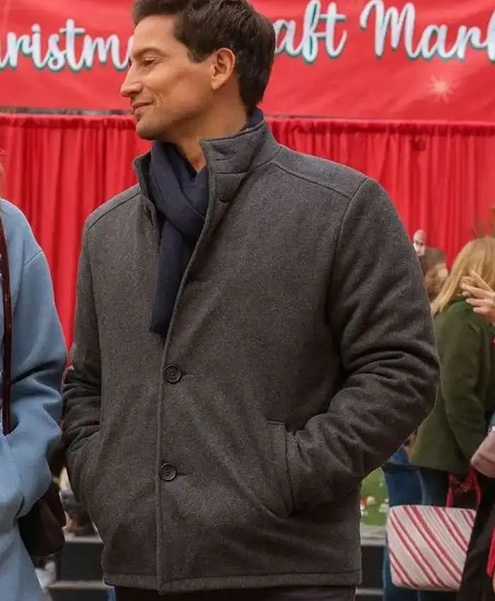 Single on the 25th Daniel Lissing Grey Wool Jacket Single on the 25th Daniel Lissing Grey Wool Jacket