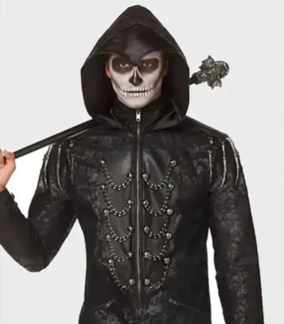 Skeleton Royalty Black Coat
