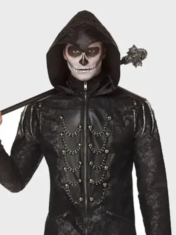 Skeleton Royalty Black Coat
