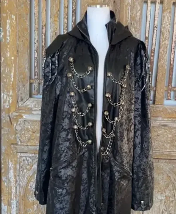 Skeleton Royalty Black Coat