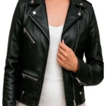 Skeleton Til Death Leather Jacket
