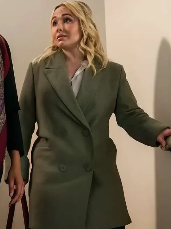 Sleepwalker Hayden Panettiere Wool Coat