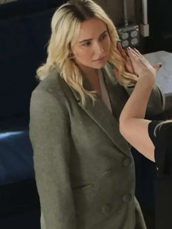 Sleepwalker Hayden Panettiere Wool Coat