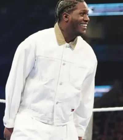SmackDown Lil Yachty White Jacket