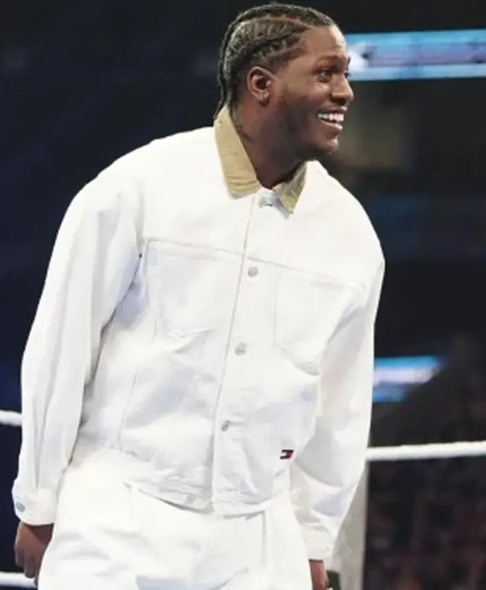SmackDown Lil Yachty White Jacket SmackDown Lil Yachty White Jacket