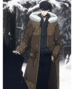 Solo Leveling ReAwakening Sung Jinwoo Brown Hooded Coat