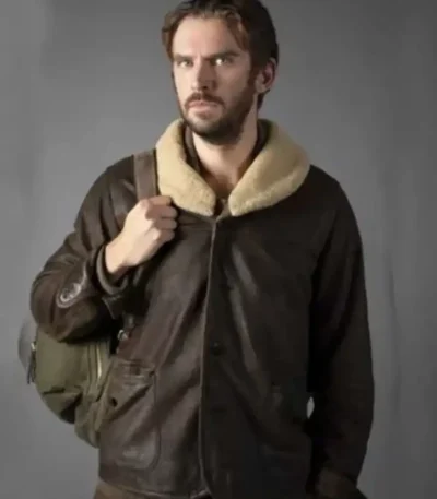Solos Otto Shearling Fur Collar Jacket