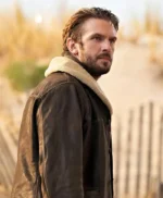 Solos Otto Shearling Fur Collar Jacket