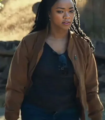 Sonequa Martin-Green My Dead Friend Zoe Brown Jacket